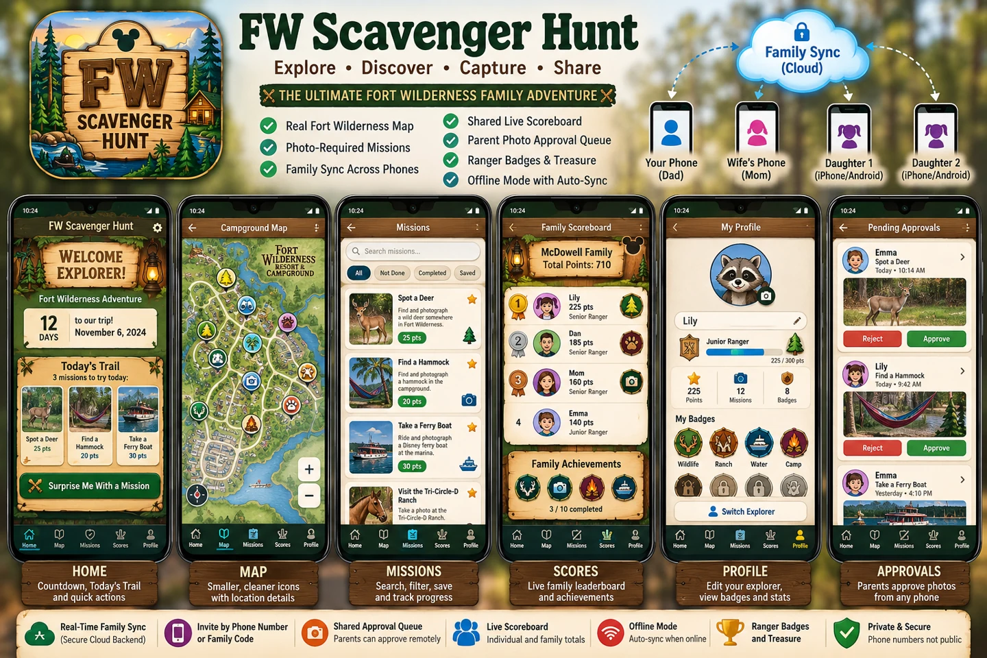 FW Scavenger Hunt — App showcase artwork