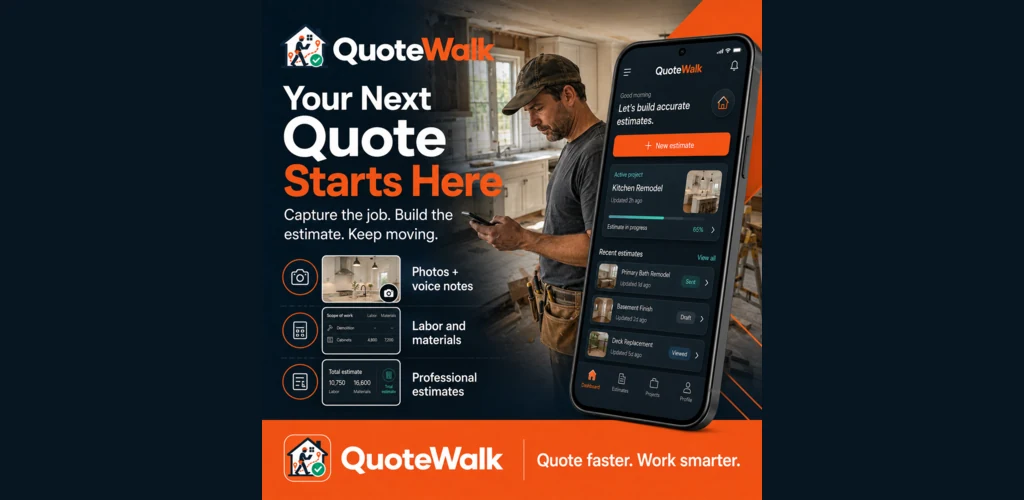 QuoteWalk — Promotional artwork